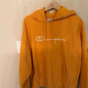 Champion Orange Hoodie